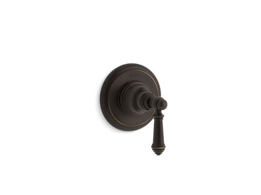 KOHLER K-T72770-4-2BZ Artifacts Mastershower Transfer Valve Trim With Lever Handle In Oil-Rubbed Bronze