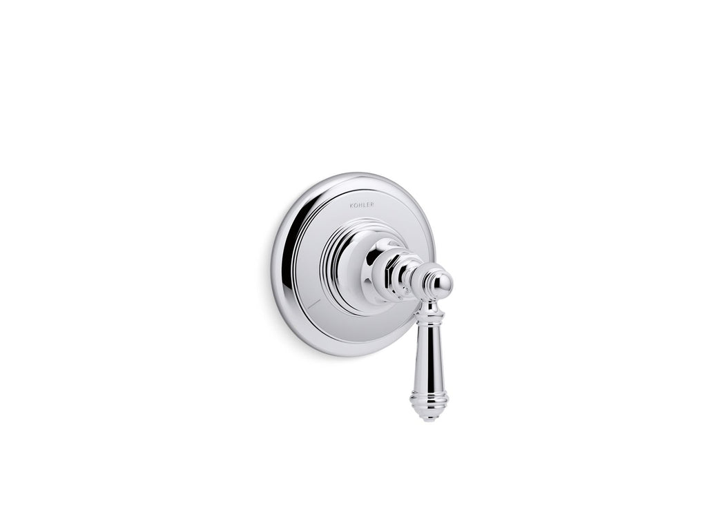 KOHLER K-T72770-4-2MB Artifacts Mastershower Transfer Valve Trim With Lever Handle - Vibrant Brushed Moderne Brass