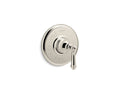 KOHLER K-TS72767-4-SN Artifacts Rite-Temp Valve Trim With Lever Handle - Vibrant Polished Nickel