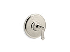 KOHLER K-TS72767-4-SN Artifacts Rite-Temp Valve Trim With Lever Handle - Vibrant Polished Nickel