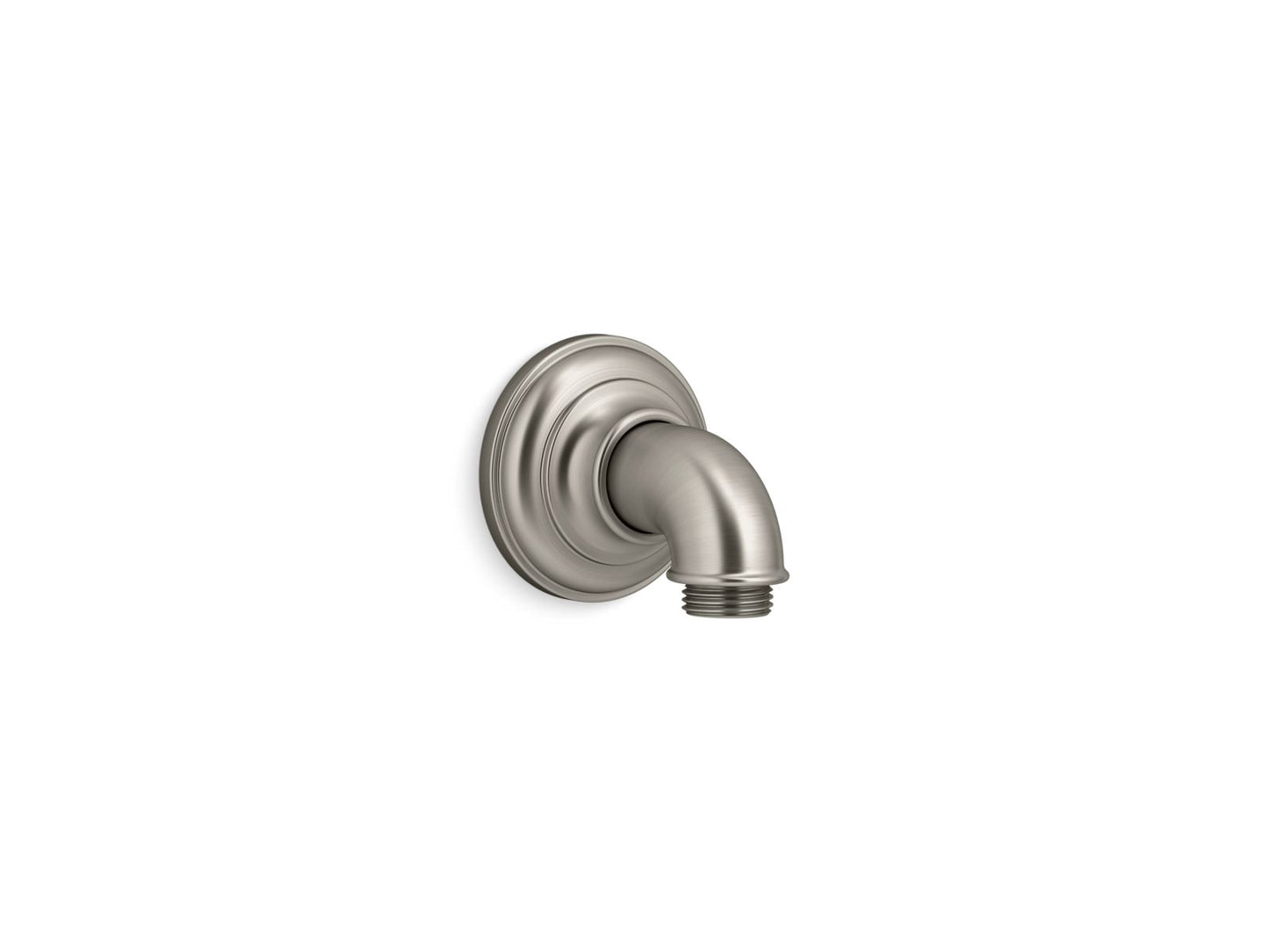 KOHLER K-72796-BN Artifacts Wall-Mount Supply Elbow In Vibrant Brushed Nickel