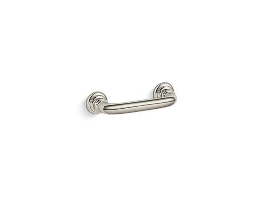 KOHLER K-72579-SN Artifacts 3" Cabinet Pull In Vibrant Polished Nickel