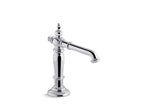 KOHLER K-72760-CP Artifacts Bathroom Sink Faucet Spout With Column Design, 1.2 Gpm - Polished Chrome