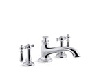 KOHLER K-72777-SN Artifacts Deck-Mount Bath Spout With Flare Design - Vibrant Polished Nickel
