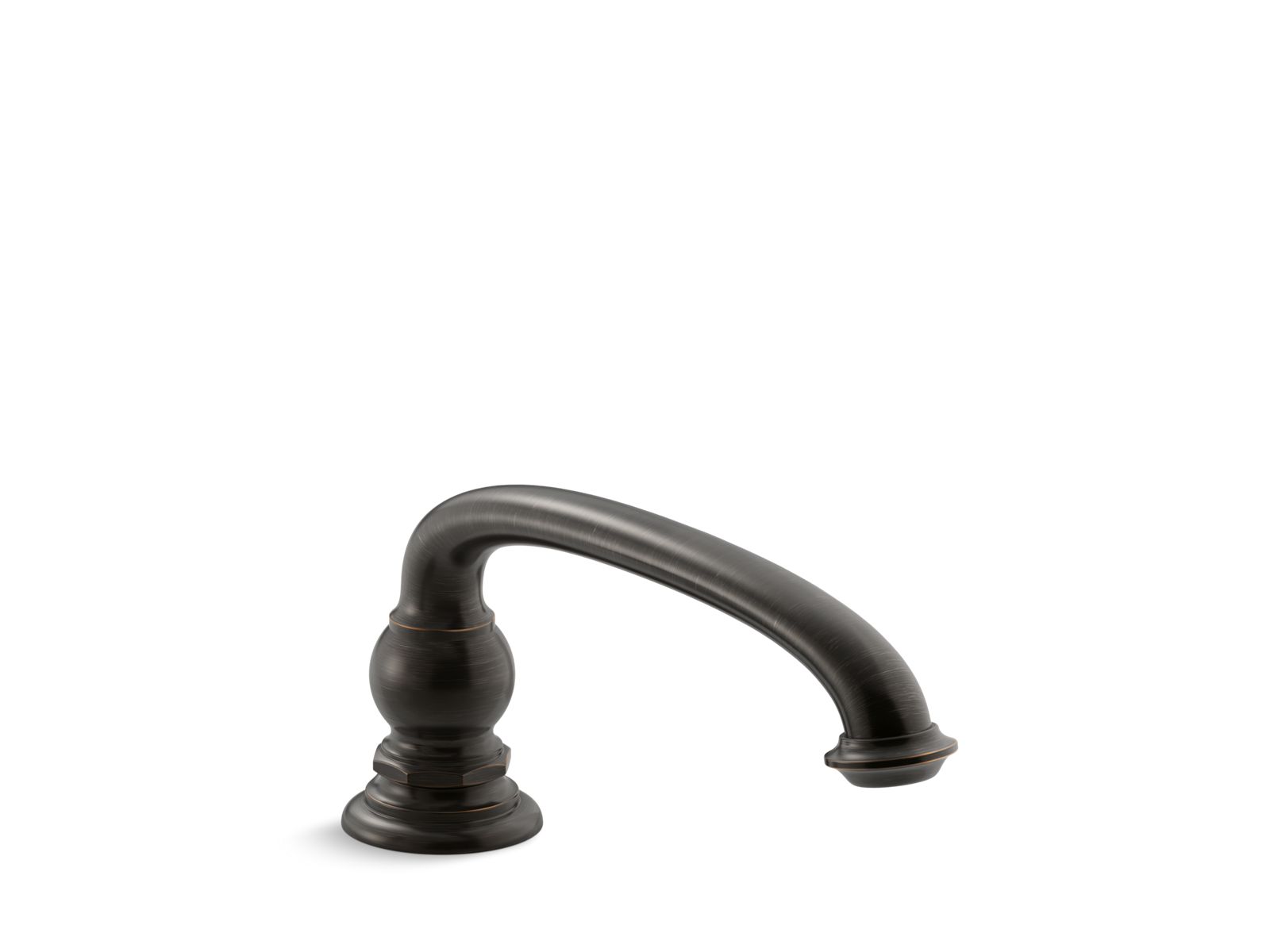 KOHLER K-72778-2BZ Artifacts Deck-Mount Bath Spout With Arc Design In Oil-Rubbed Bronze