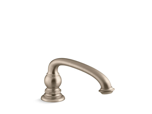 KOHLER K-72778-BV Artifacts Deck-Mount Bath Spout With Arc Design In Vibrant Brushed Bronze