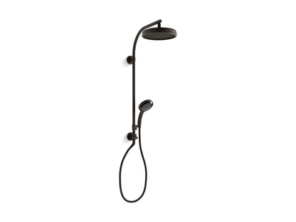 KOHLER K-45209-SN HydroRail-R Arch shower column - Vibrant Polished Nickel