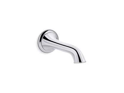 KOHLER K-72791-2MB Artifacts Wall-mount bath spout with flare design - Vibrant Brushed Moderne Brass