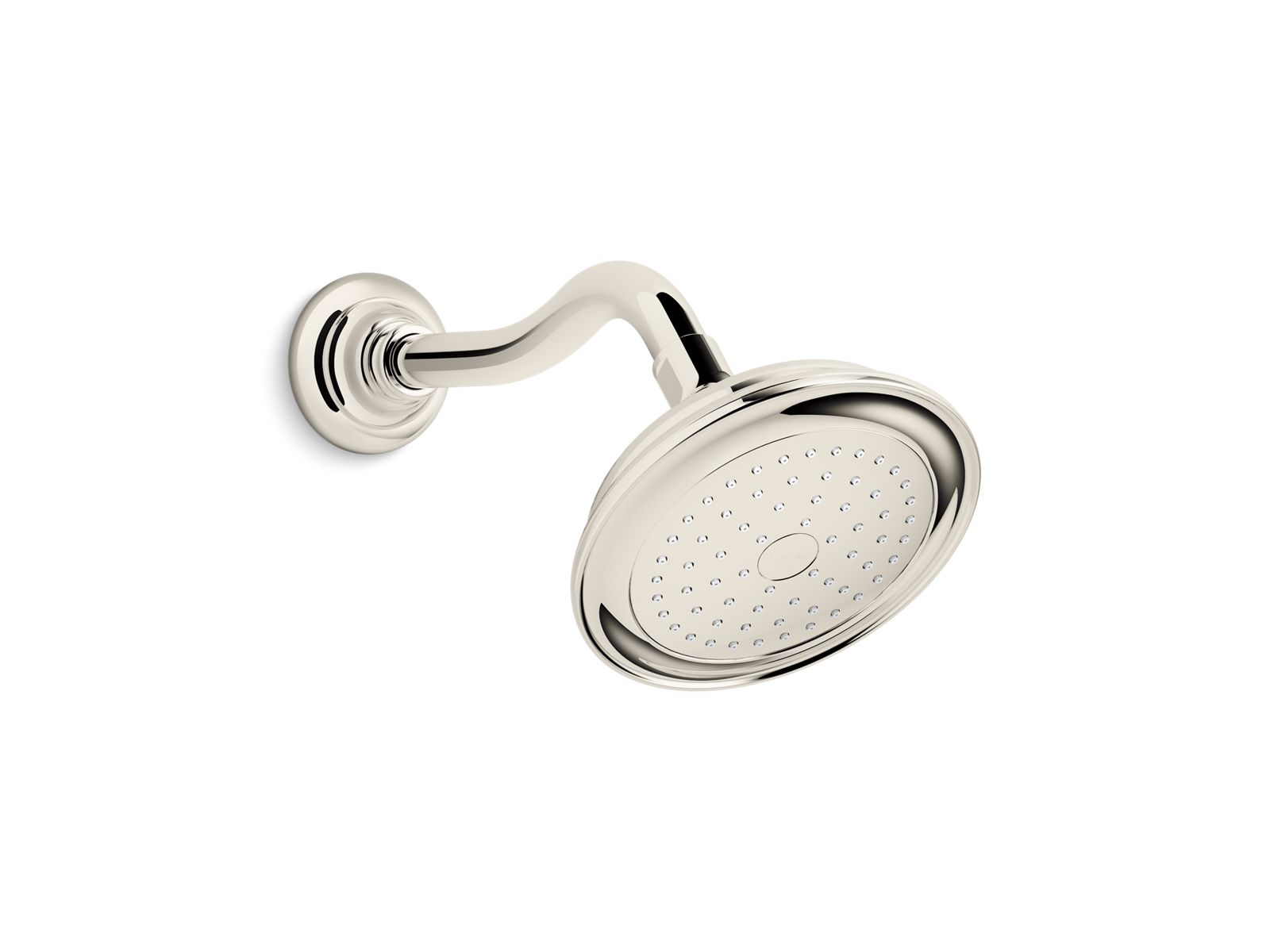 KOHLER K-72773-SN Artifacts Single-Function Showerhead, 2.5 Gpm In Vibrant Polished Nickel