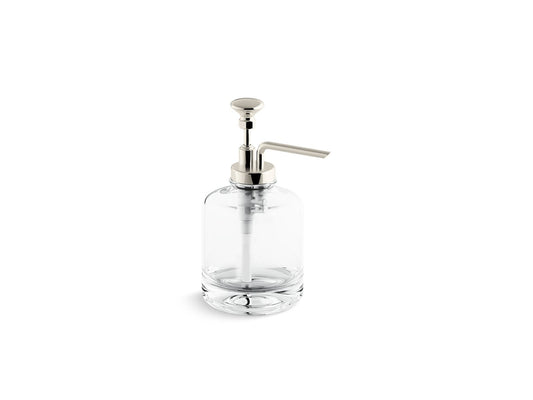 KOHLER K-98630-SN Artifacts Soap Dispenser In Vibrant Polished Nickel