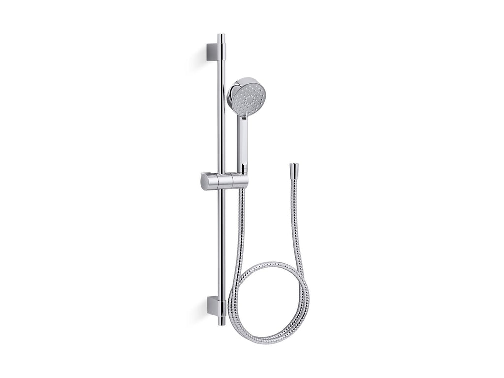 KOHLER K-98361-Y-CP Awaken G90 27" Three-Function Handshower Kit, 2.5 Gpm - Polished Chrome