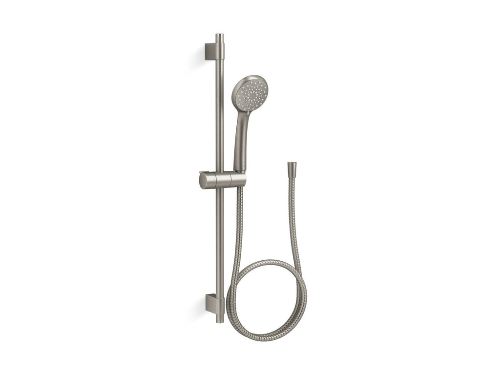 KOHLER K-98362-Y-BN Awaken B90 27" Three-Function Handshower Kit, 2.5 Gpm - Vibrant Brushed Nickel