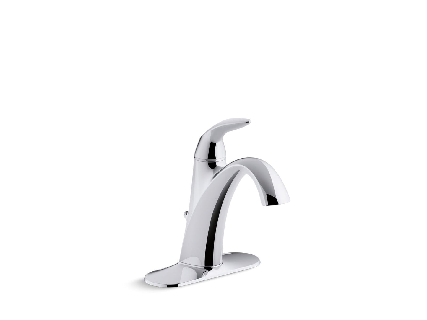 KOHLER K-45800-4-CP Alteo Single-Handle Bathroom Sink Faucet, 1.2 Gpm In Polished Chrome