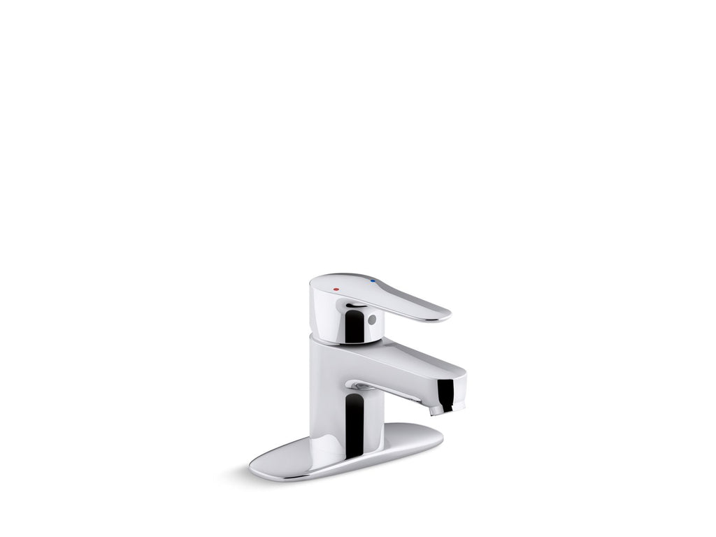 KOHLER K-98146-4-CP July Single-Handle Bathroom Sink Faucet, 1.2 Gpm - Polished Chrome