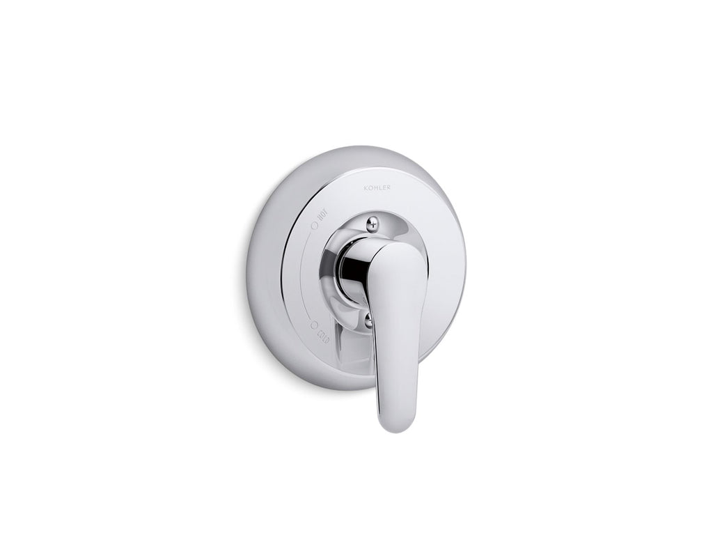 KOHLER K-TS98147-4-CP July Rite-Temp Valve Trim - Polished Chrome