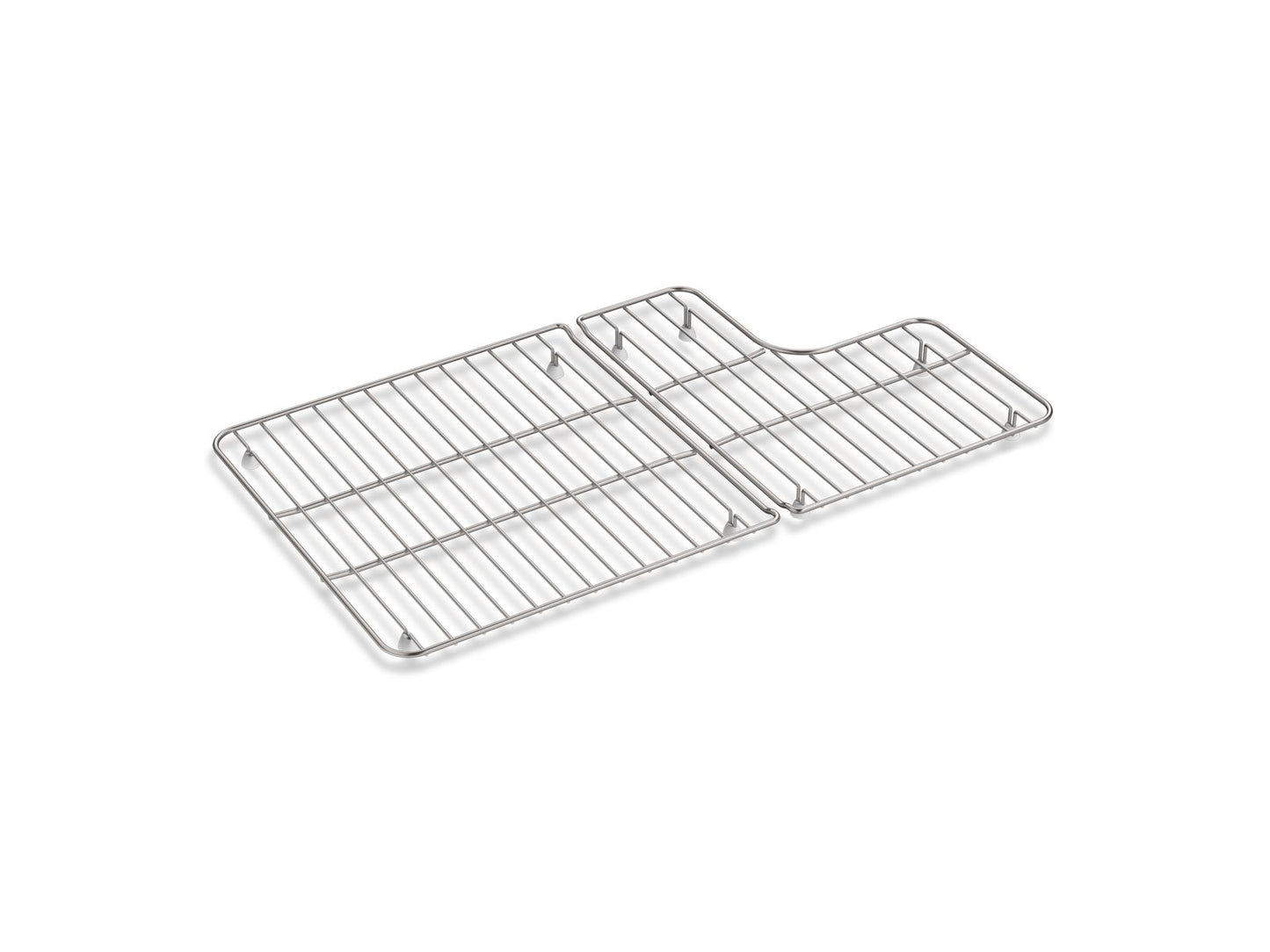 KOHLER K-6449-ST Whitehaven Stainless Steel Sink Racks In Stainless Steel