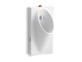 KOHLER K-5244-ET-0 Steward Washout Half-Stall 0.125 Gpf Urinal, Top Spud - White