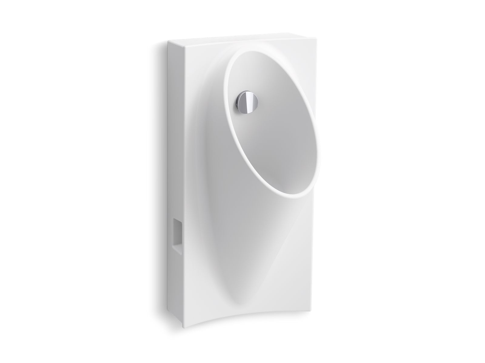 KOHLER K-5244-ER-0 Steward Washout Half-Stall 0.125 Gpf Urinal, Rear Spud - White