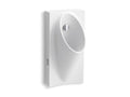 KOHLER K-5244-ER-0 Steward Washout Half-Stall 0.125 Gpf Urinal, Rear Spud - White