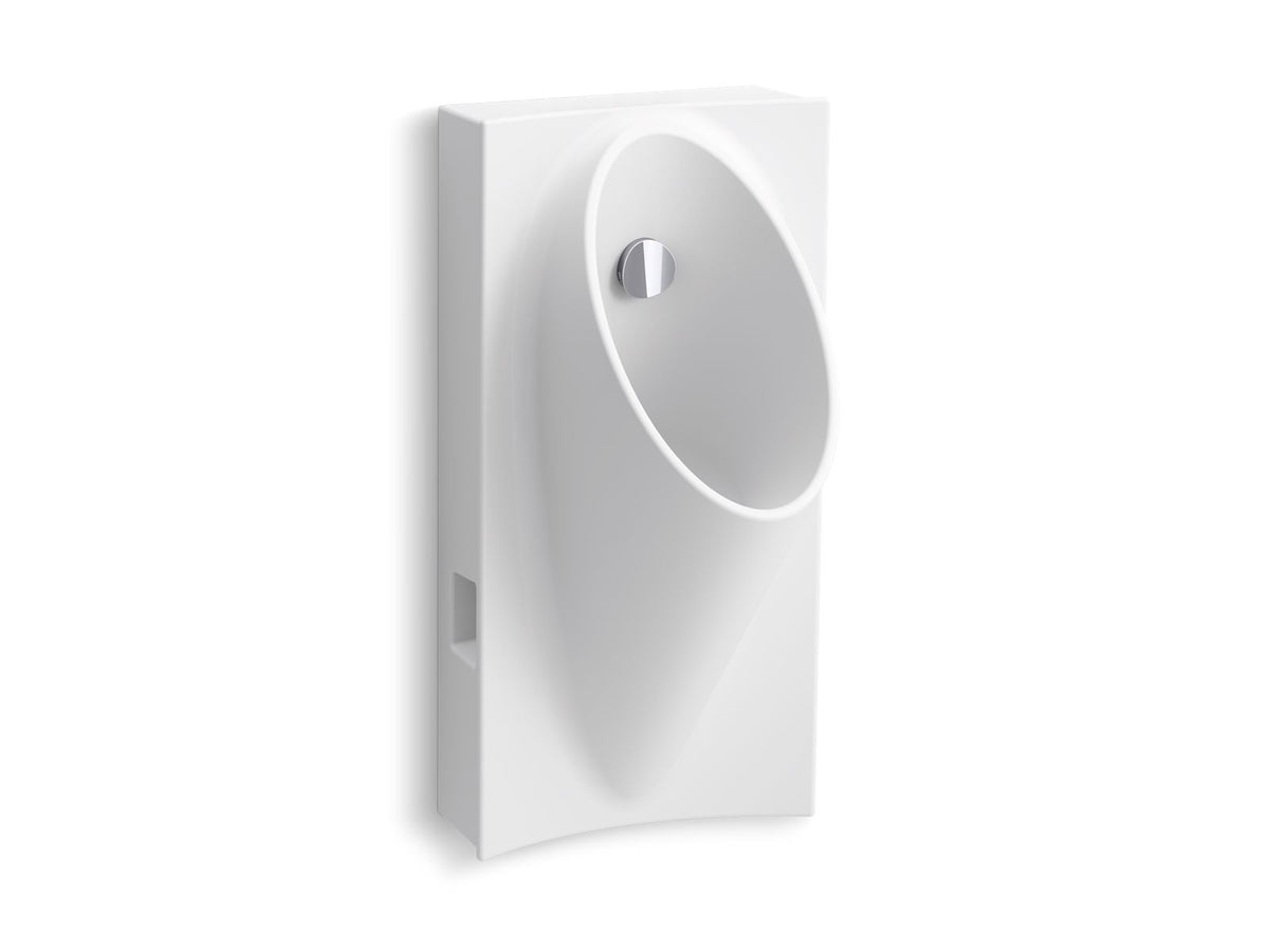 KOHLER K-5244-ER-0 Steward Washout Half-Stall 0.125 Gpf Urinal, Rear Spud - White