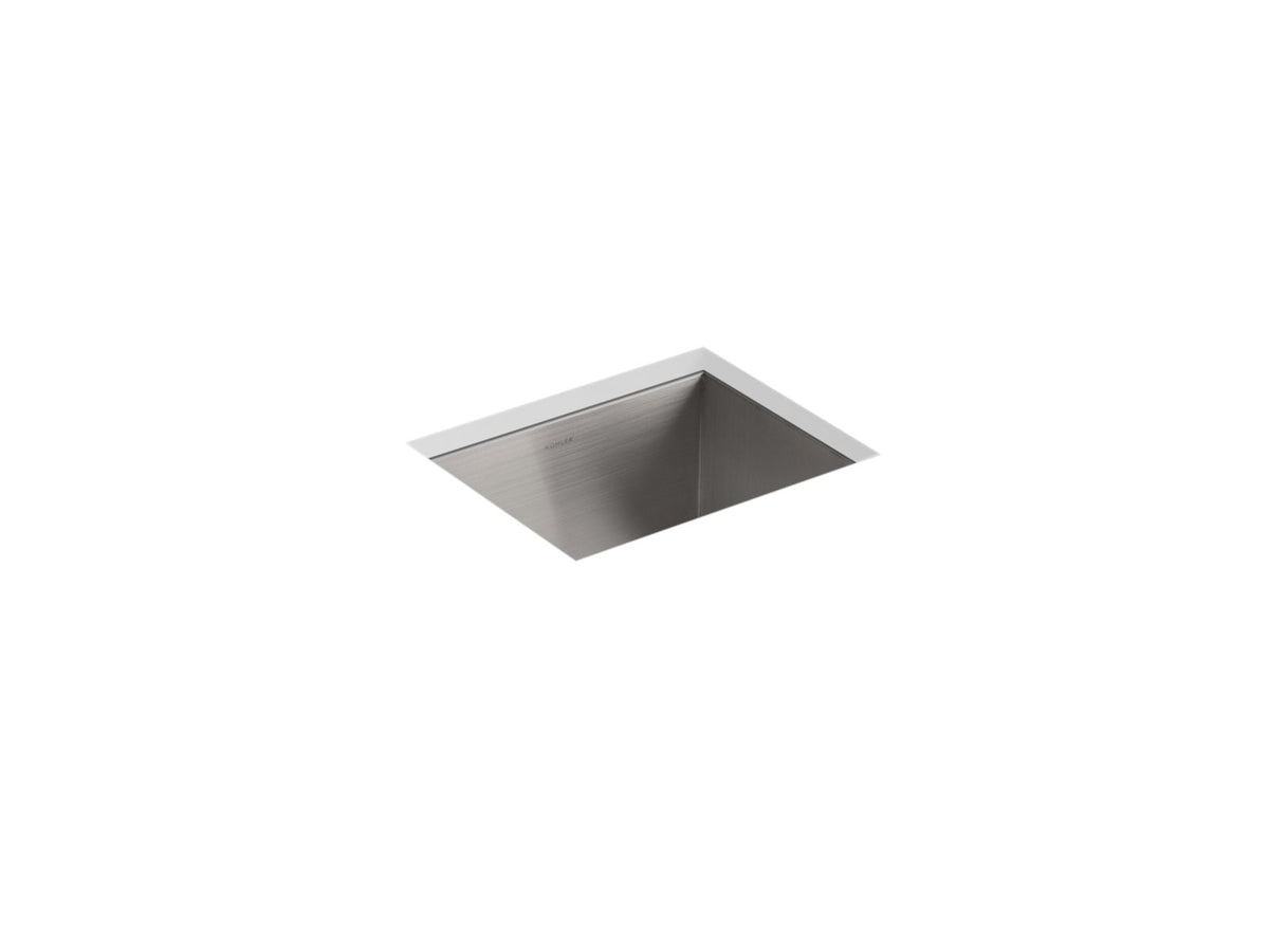 KOHLER K-3840-3-NA Vault 15" Top-/Undermount Bar Sink - Stainless Steel