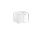 KOHLER K-99539-1WA Jute 24" Wall-Hung Bathroom Vanity Cabinet - Linen White