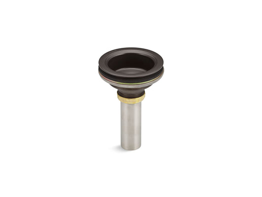 KOHLER K-8804-2BZ Duostrainer Sink Drain Body With Tailpiece In Oil-Rubbed Bronze