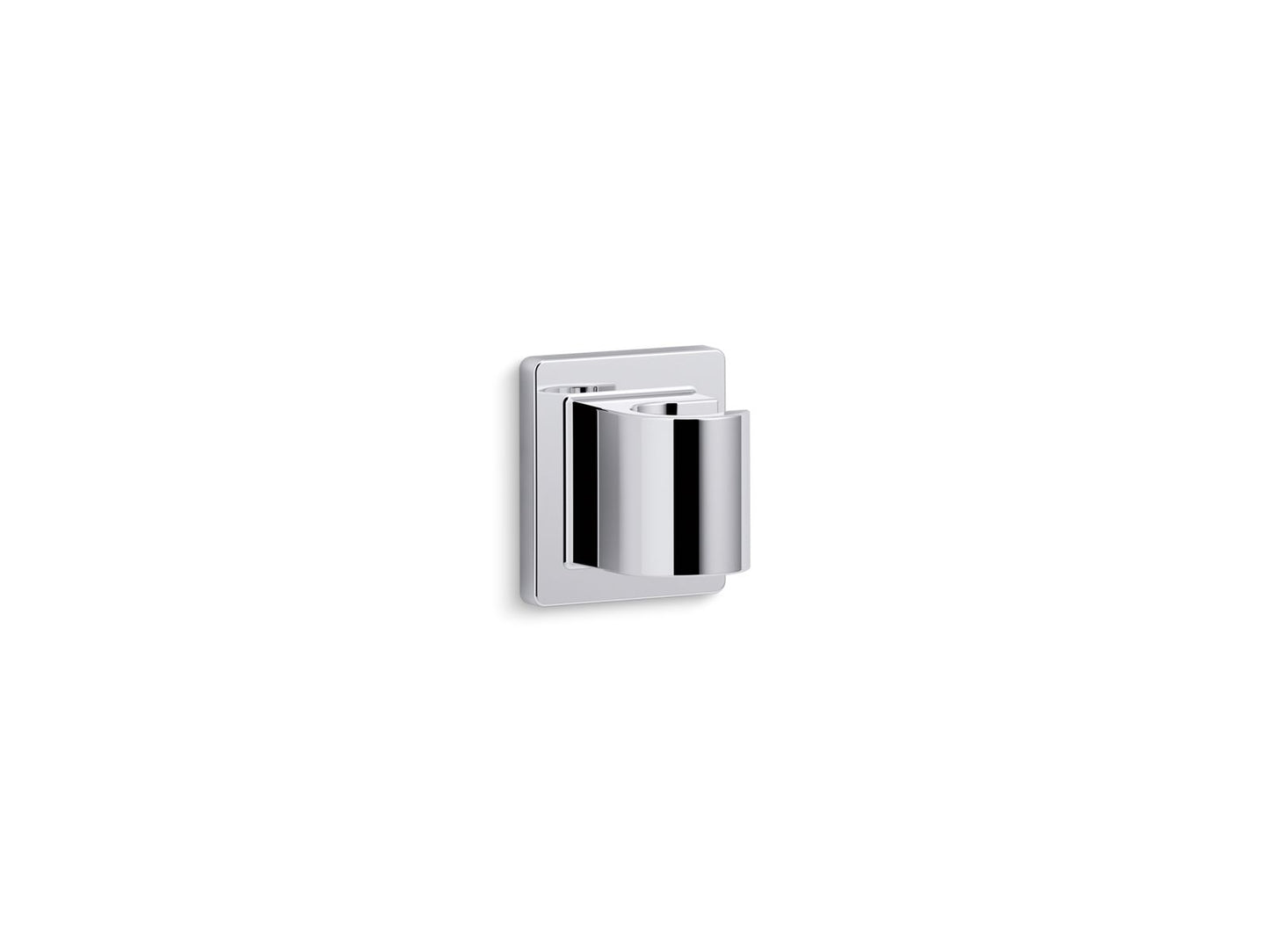 KOHLER K-98347-CP Awaken Fixed Wall Holder In Polished Chrome