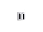 KOHLER K-98347-CP Awaken Fixed Wall Holder - Polished Chrome