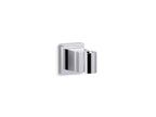 KOHLER K-98348-CP Awaken Adjustable Wall Holder - Polished Chrome