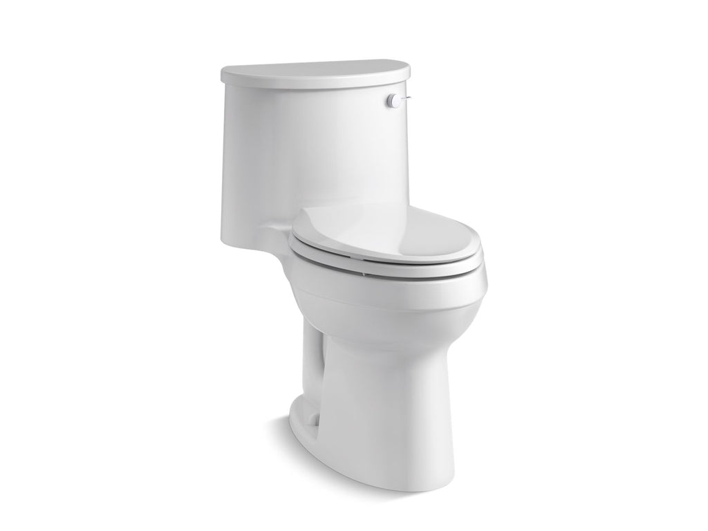 KOHLER K-3946-RA-0 Adair One-Piece Elongated Toilet, 1.28 Gpf - White