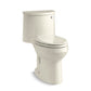 KOHLER K-3946-RA-96 Adair One-Piece Elongated Toilet, 1.28 Gpf In Biscuit