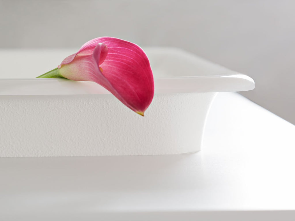 KOHLER K-5400-W-0 Iron Plains 18-1/2" Rectangular Vessel Bathroom Sink - White