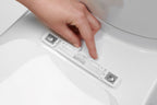 KOHLER K-5589-0 Purefresh Deodorizing Round-Front Toilet Seat - White