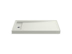 KOHLER K-9163-NY Bellwether 60" X 32" Alcove Shower Base, Left Drain - Dune