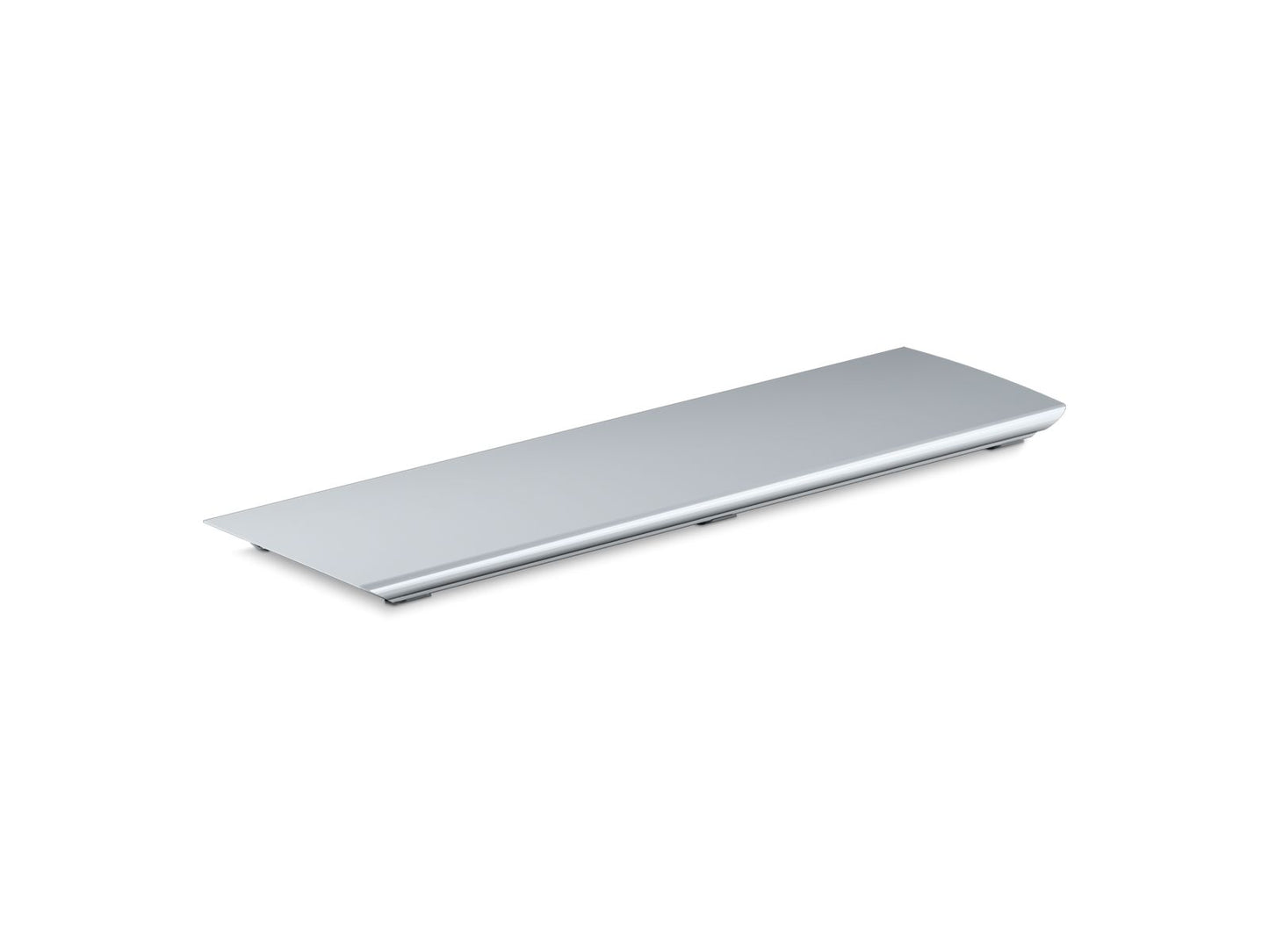 KOHLER K-9156-SH Bellwether Aluminum Drain Cover For 60" X 32" Shower Base In Bright Silver