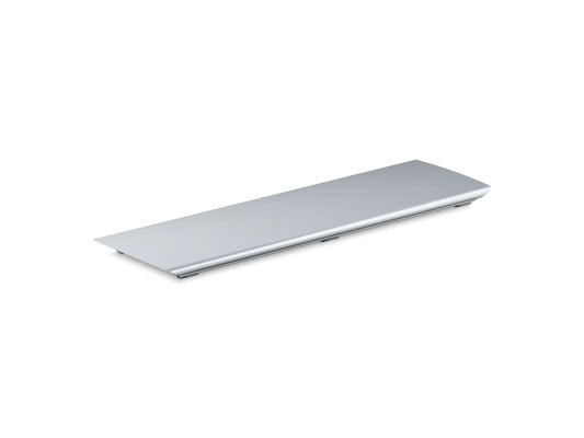 KOHLER K-9159-SH Bellwether Aluminum drain cover for 60" x 34" shower base - Bright Silver