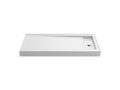 KOHLER K-9164-0 Bellwether 60" X 32" Alcove Shower Base, Right Drain - White