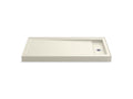 KOHLER K-9164-96 Bellwether 60" X 32" Alcove Shower Base, Right Drain - Biscuit