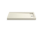 KOHLER K-9164-96 Bellwether 60" X 32" Alcove Shower Base, Right Drain - Biscuit
