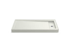 KOHLER K-9164-NY Bellwether 60" X 32" Alcove Shower Base, Right Drain - Dune