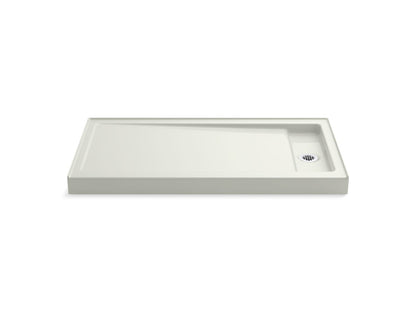 KOHLER K-9164-NY Bellwether 60" x 32" alcove shower base, right drain - Dune