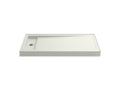 KOHLER K-9165-NY Bellwether 60" X 32" Alcove Shower Base, Left Offset Drain - Dune