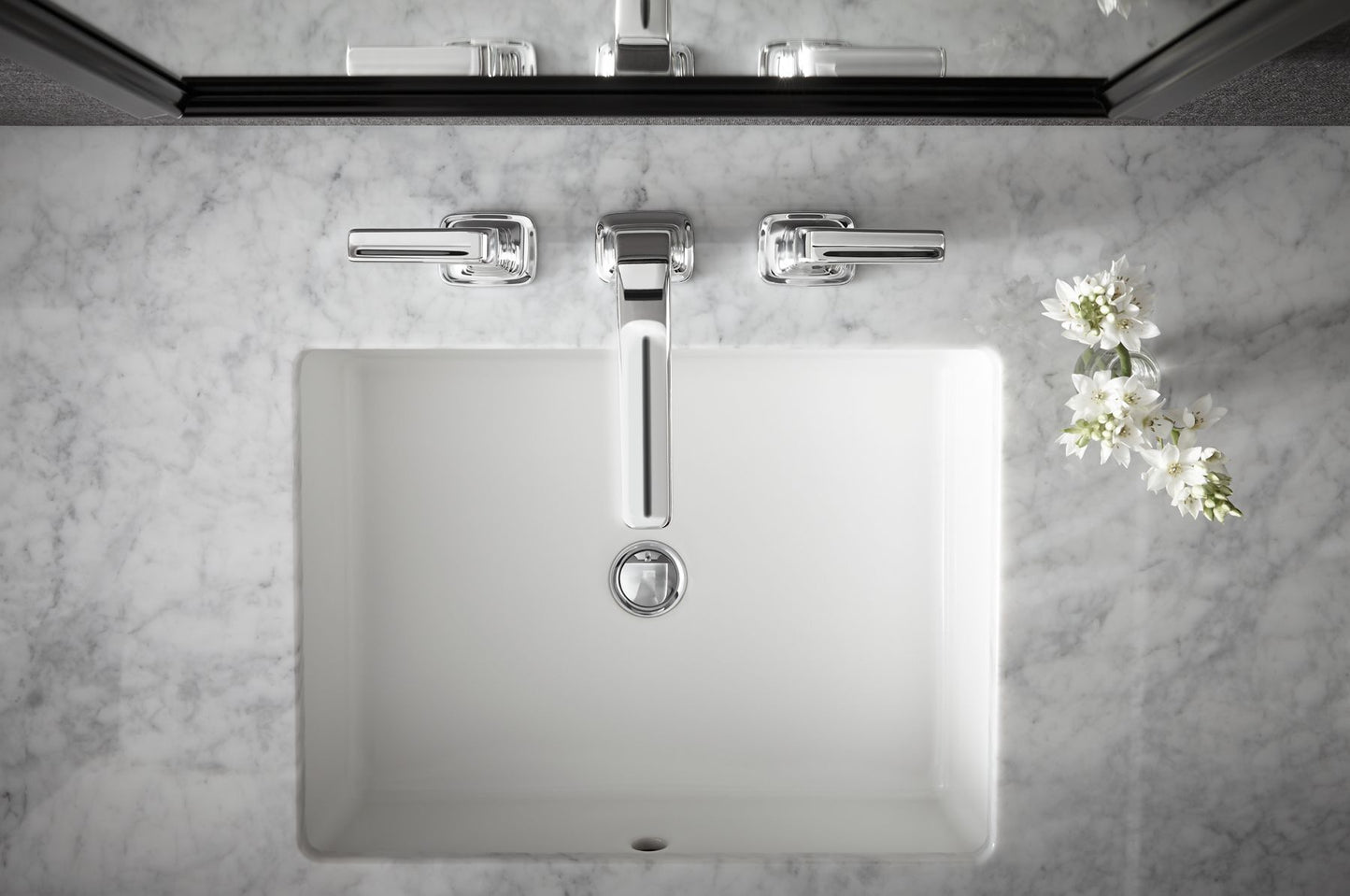 KOHLER K-2882-7 Verticyl 19-3/4" rectangular undermount bathroom sink - Black Black