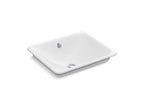 KOHLER K-5400-W-0 Iron Plains 18-1/2" Rectangular Vessel Bathroom Sink - White
