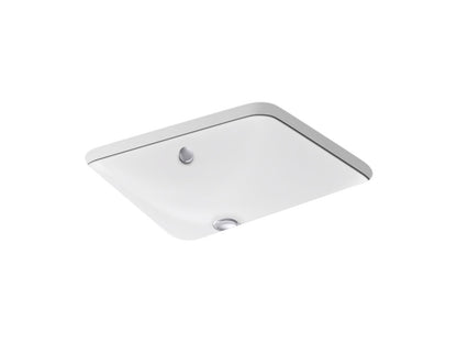 KOHLER K-5400-FF Iron Plains 18-1/2" rectangular drop-in/undermount bathroom sink - Sea Salt