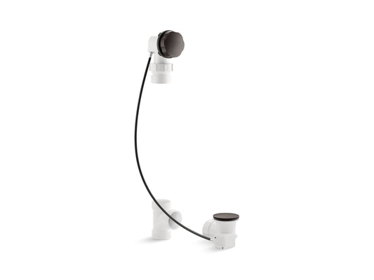 KOHLER K-7214-2BZ Clearflo Cable Bath Drain, Less Pvc Tubing In Oil-Rubbed Bronze