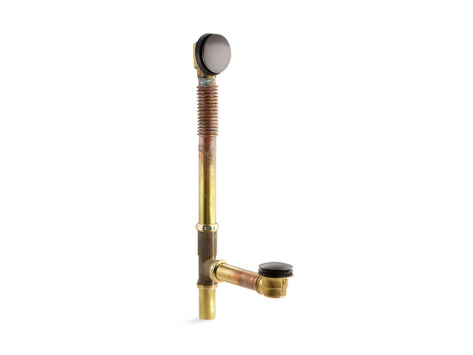 KOHLER K-7259-2BZ Clearflo Brass Toe Tap Bath Drain In Oil-Rubbed Bronze