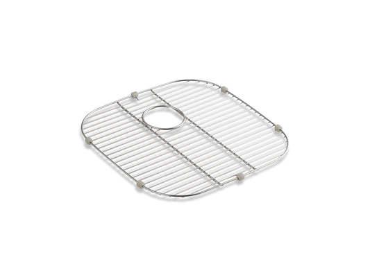 KOHLER K-6389-ST Undertone Stainless Steel Sink Rack, 17-9/16" X 17-3/4" For K-3356 Undertone And K-3356-Hcf Undertone Preserve Sinks In Stainless Steel