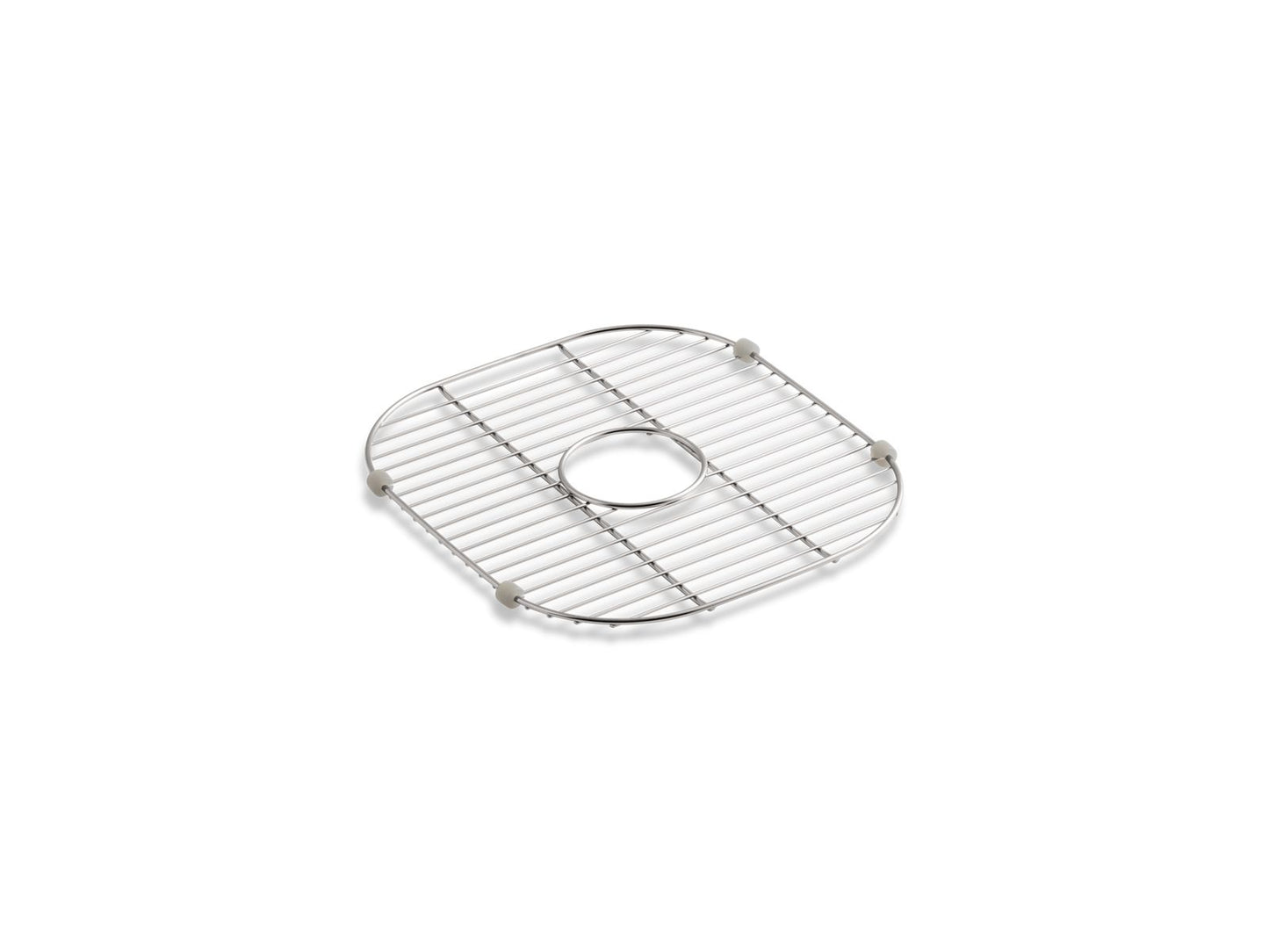 KOHLER K-6390-ST Undertone Stainless Steel Sink Rack, 13-1/2" X 14-7/8" For K-3356 Undertone And K-3356-Hcf Undertone Preserve Sinks In Stainless Steel